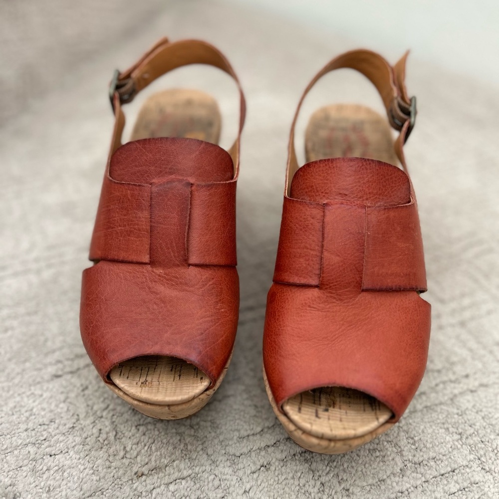 Kork-Ease Alex Platform Wedge Sandals